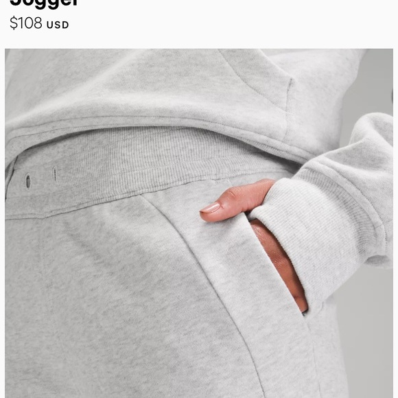 NWT Lululemon Scuba High Rise Jogger Crop *Neon Wash size 6 - Picture 12 of 12